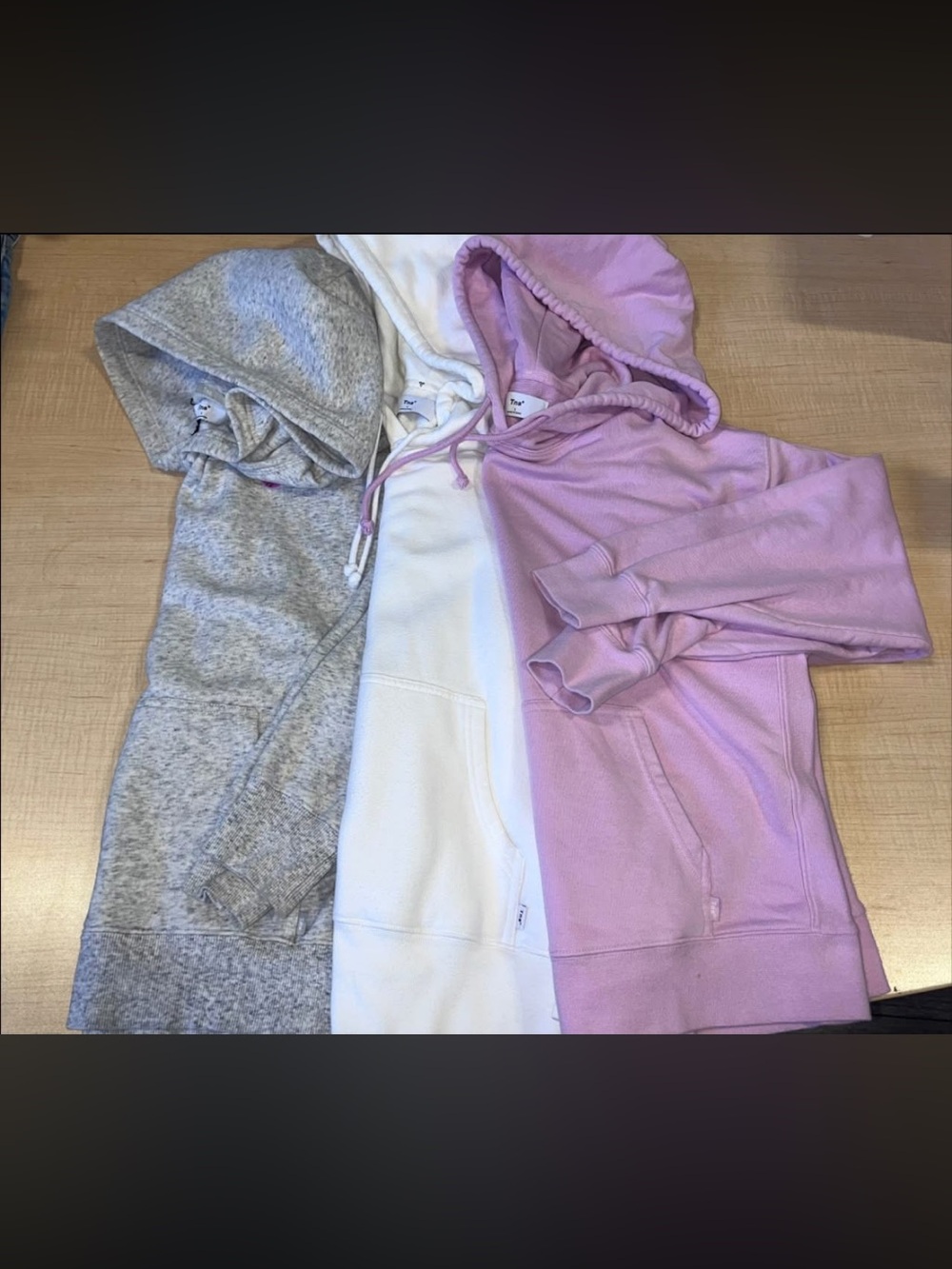 TNA size 1 hoodies